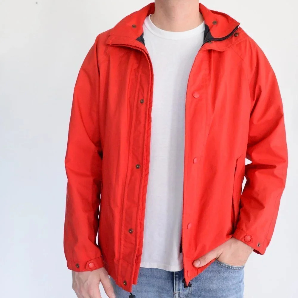 Sportif  Vintage Y2K Red Fall Jacket	 ~Small